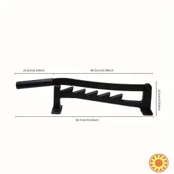 Настінний дровокол з вуглецевої сталі