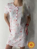 Жіноча нічна сорочка з коротким рукавом "Sweet Love" (арт. LDK 103/14/01)