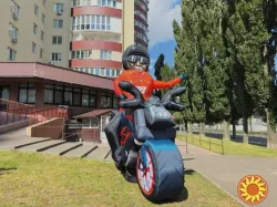 Наружная реклама человек надувной 3D копии товаров, персонажей, животных 3.4 м