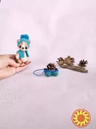 Ведмідь, ведмедик в'язана іграшка, ручна робота