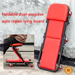 Складне роликове крісло-лежак для ремонту авто