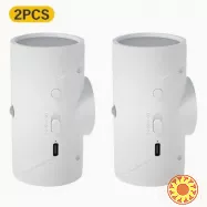 Два акумуляторних LED-нічників з датчиком руху, магнітним кріпленням та трьома рівнями яскравості