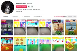 монетизированный тикток аккаунт (франция)