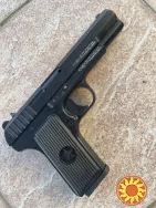 Стартовий пістолет SUR ТТ 33 чорний + доп магазин