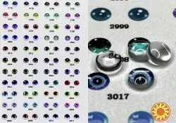 Глазки на планшете 6мм/44пары 2778