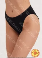 Труси чорні високі з вирізом по стегну "Hi-Leg Briefs"