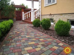 Плитка тротуарна вібролита, сухопресована в Харкові