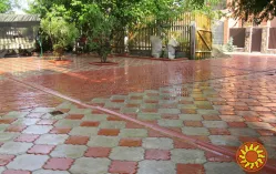 Плитка тротуарна вібролита, сухопресована в Харкові