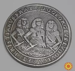 THALER 1659 р., GEORGIVS-LUDOVIC-CHRISTIAN. Копія.