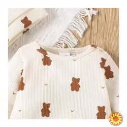 Комплект для немовля: комбінезон + шапочка