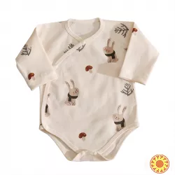 Комплект для немовля демісезонний: боді + шапочка + шкарпетки