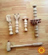 Масажери для спини, ніг та тайського вібраційного масажу Ток Сен