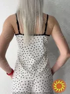 Жіноча піжама (майка+шорты) з леопардовим принтом "Leo" (16177) (арт. 1762)