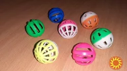 Іграшка мячик для маленьких собачок та котиків.