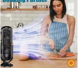 Вентилятор-кондиціонер акумуляторний, 5 швидкостей, до 5 годин роботи