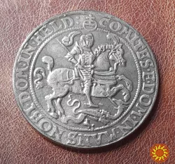 Мансфельд-Айслебен (Німецька держава) 1/4 талера 1579 року. Копія