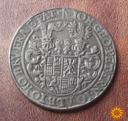 Мансфельд-Айслебен (Німецька держава) 1/4 талера 1579 року. Копія