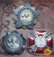 Ордена "Богдана Хмельницького I: II: III ступінь ". Копії.