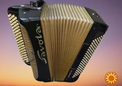 Баян італійський Hohner Savoia- double cassotto- професійний