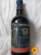 Винтажная бутылка портвейна португалия real companhia velha