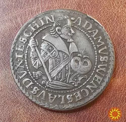 Польща. Талер 1609 року. Адам Венцель. Копія.