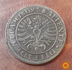 Польща. Талер 1609 року. Адам Венцель. Копія.