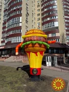 Аэромен зазывало Человечек машет рукой монтаж 5-10 минут 3.4 м