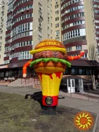 Аэромен зазывало Человечек машет рукой монтаж 5-10 минут 3.4 м