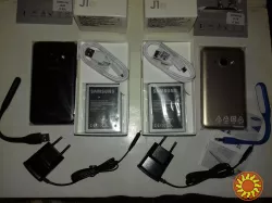 Samsung j120 (чорний, захисне скло, чохол + бонус)