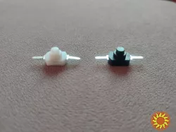 Кнопка компактная с фиксацией для фонариков и других устройств