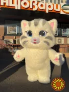 Надувной костюм аниматору кот 4 часа работы 2.4 м 60 Вт