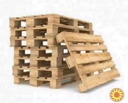 Купимо дерев'яні використані піддони оптовими партіями.