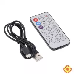 Портативна колонка ZQS10101 блютуз з 2 мікрофонами караоке (1 провідний та 1 бездротовий), 45см