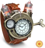 Tesla часы с газоразрядными лампами