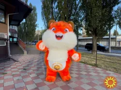 Надувний костюм 4 години безперервної роботи, Ювілеї, свята, реклама. 2.6 м 8 кг