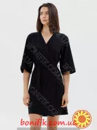 Жіночий халат на поясі "Dreamy Heart" (16949) (арт. 1770)