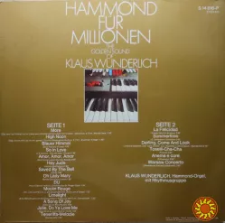 Виниловая пластинка Klaus Wunderlich