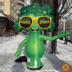 Зазивало надувна реклама для торгових, спортивних, розважальних закладів. 3.4 метра