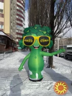 Зазивало надувна реклама для торгових, спортивних, розважальних закладів. 3.4 метра