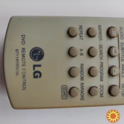 Дистанційний пульт LG 6711R1P070C