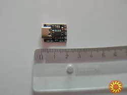 Мини-контроллер заряда TP4057 USB-Type-C 5V 1A