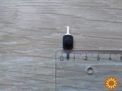 Кнопка с фиксацией чёрная