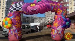 Арки надувні для реклами, спорту, урочистих подій. Герметичні, з вбудованою повітродувкою
