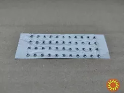 Глаза серебритые для воблеров 44 штук