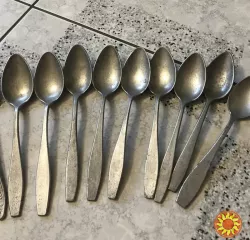 Алюминиевые ложки времен ссср 16 шт.