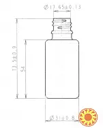 Флакон 30 мл ПЕТ та комплектуючі