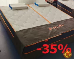 Матрац Denim Indigo. Підвищена жорсткість, надійність та комфорт. Знижка -28%!