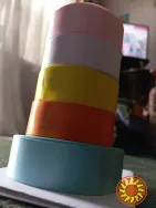 Стрічка атласна