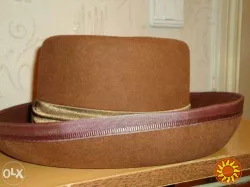 Элегантная дамская шляпа (р. 57-58). Италия. Новая