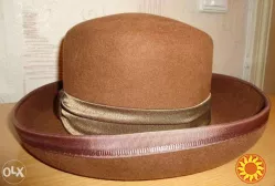 Элегантная дамская шляпа (р. 57-58). Италия. Новая